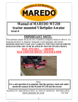 MAREDO MT210 User manual