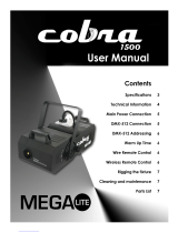 Mega Lite cobra 1500 User manual