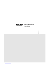 Polar Watch RS800CX User manual