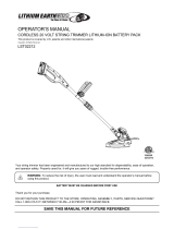 Lithium Earthwise LST02212 User manual