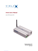 Viola Systems Arctic 2270 User manual