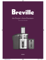 Breville BJE520 Operating instructions