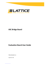 Lattice Semiconductor ASC Bridge Board User manual