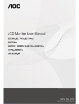 AOC Q2770PQU User manual