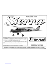 Top Flite Sierra Instruction book