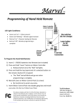 Truth Hardware Marvel Programming Manual