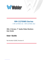 Wohler RM-3270WS-3G2 User manual