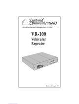 Pyramid Communications VR-100 User manual