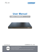 Commax CCU-232AGF User manual