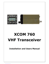 XCOM 760 Installation and User Manual