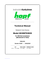 hopf Elektronik GmbH 8030NTS/NCD Technical Manual