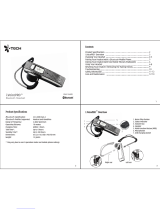 i. Tech Dynamic i.VoicePRO Bluetooth Clip Headset User manual