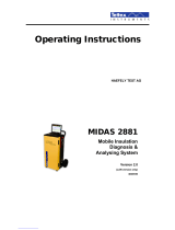Tettex MIDAS 2881 Operating Instructions Manual