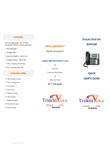 Trident Voice GXP2100 Quick User Quide