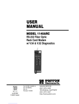 Patton electronics 1140ARC User manual
