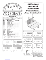 Woodhaven 6002 Owner's manual