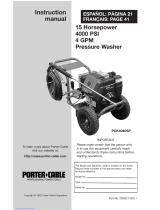 Porter-Cable PCH3031A User manual