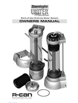 R-Can Environmental Inc. Point-of-Use Drinking Water System User manual
