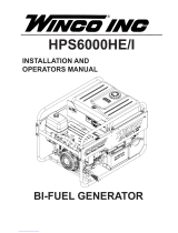 Winco HPS6000HE/I Installation And Operator's Manual