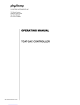 PHYSITEMP TCAT-2AC Operating instructions