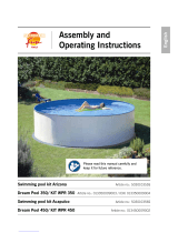 Summer Fun Dream Pool 350/ KIT WPR 350 Assembly And Operating Instructions Manual