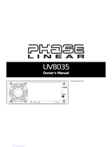 Audiovox UV8035 Owner's manual