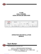 Tech Works IC-52B Operation and Installation Manual