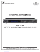 J. W. Davis & Company DT-100D Operating Instructions Manual