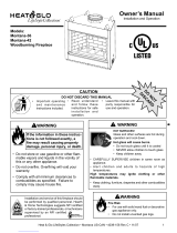 Heat & Glo MONTANA MONTANA-42 Owner's manual
