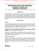 Standex NF522SSS/0R Installation, Operation And Maintenance Instructions