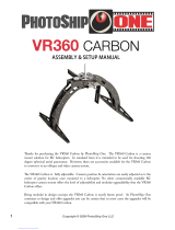 PhotoShip One VR360 CARBON Assembly And Setup Manual