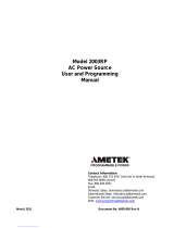 California Instruments 2003RP Specification