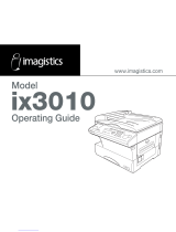imagistics ix3010 Operating instructions