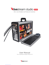 Livestream studio HD500 User manual