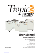 Sammons Preston Tropic Heater 12-Pac Mobile without Pacs User manual