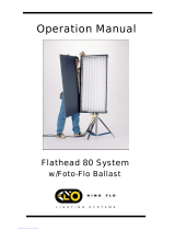 Kino Flo CFX-4808 Operating instructions