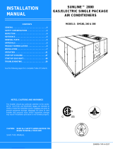 SUNLINE 2000 DM 300 Installation guide