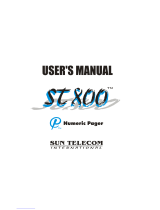 Sun Telecom ODGS150PN User manual