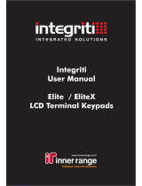 Inner Range Integriti Elite X User manual