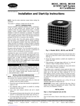 Carrier 38CKW Installation And Start-Up Instructions Manual