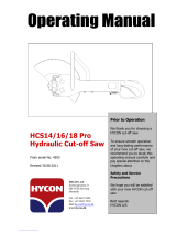 HYCON HCS16 Pro Operating instructions