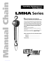 little mule LMHA-1/2B Operating, Maintenance & Parts Manual