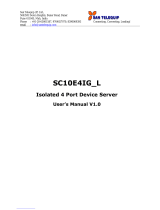 San Telequip SC10E4IG_L User manual