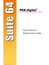 PCS Digital PCS Digital Suite 64 Pocket User Manual