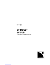L-Acoustics dV-DOSC User manual