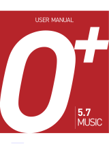 OPlus 5.7 MUSIC User manual