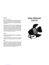 Pro Svet Light PAR710 User manual