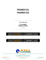 Axel MACROTEL X2 User manual