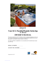 QCA Spa Majestic Series Owner's manual