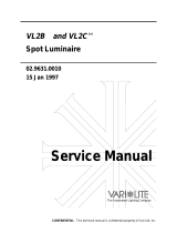 Vari Lite VL2C User manual